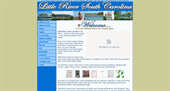 Desktop Screenshot of littleriversc.com
